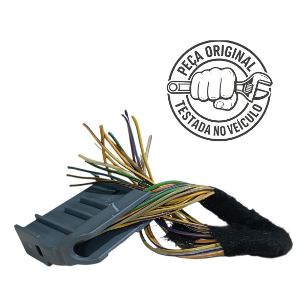 Plug Conector Cinza 22 Fios Modulo Bcm Ford Ka 2018 2019