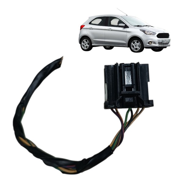 Plug Conector Chicote Painel Instrumento Ford Ka 2018 2019