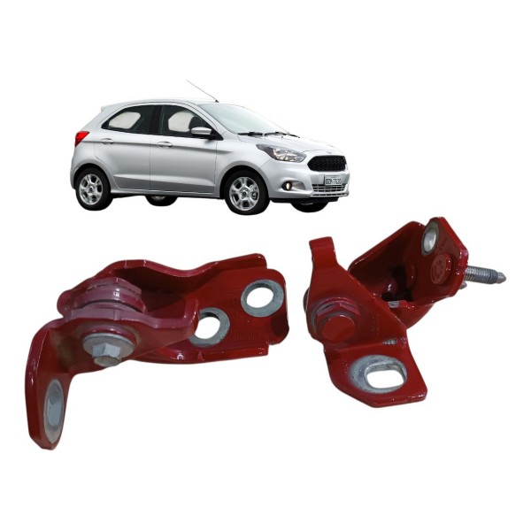 Dobradiça Porta Ford Ka 2018 2019 Original Traseira Esquerda