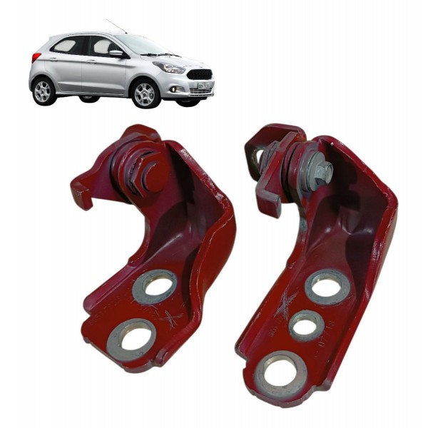 Dobradiça Porta Ford Ka 2019 Original Dianteira Esquerda