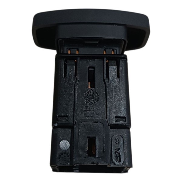 Botão Pisca Alerta Renault Sandero Logan 2012 2013 2014 Orig Preto