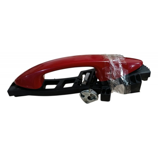 Maçaneta Porta Traseira Direita Ford Ka 2018 2019 Vermelha Traseira
