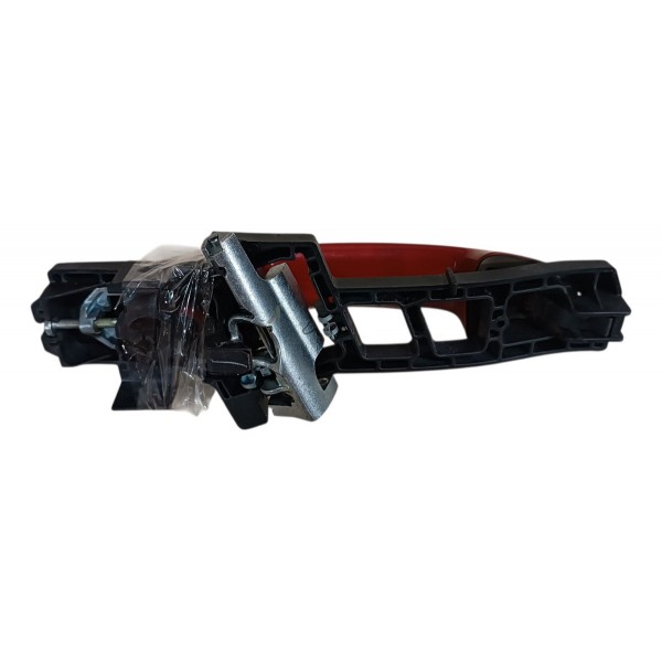 Maçaneta Porta Dianteira Direita Ford Ka 2018 2019 Vermelho Dianteira