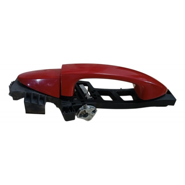 Maçaneta Porta Traseira Esquerda Ford Ka 2018 2019 Vermelho Traseira