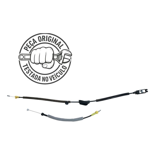 Par Cabo Fechadura Porta Ford Ka 2018 2019 Traseira Esquerda