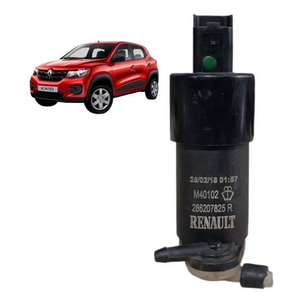 Motor Esguicho Limpador Parabrisa Renault Kwid 2020 2021