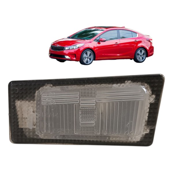 Lanterna Luz Placa Traseira Esquerda Kia Cerato 2017 2018