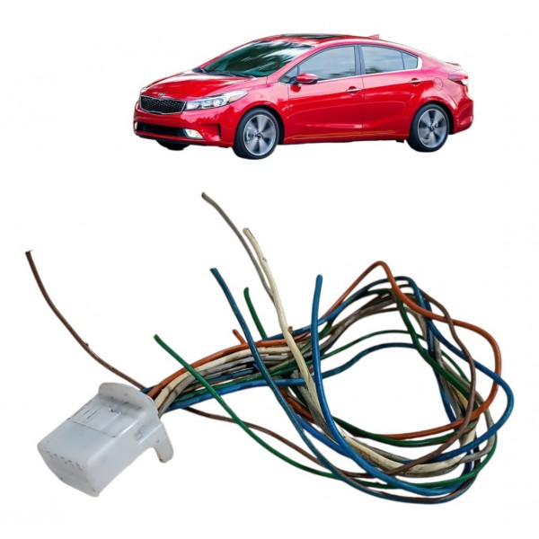 Plug Conector 10 Fios Cinta Volante Kia Cerato 2017 2018