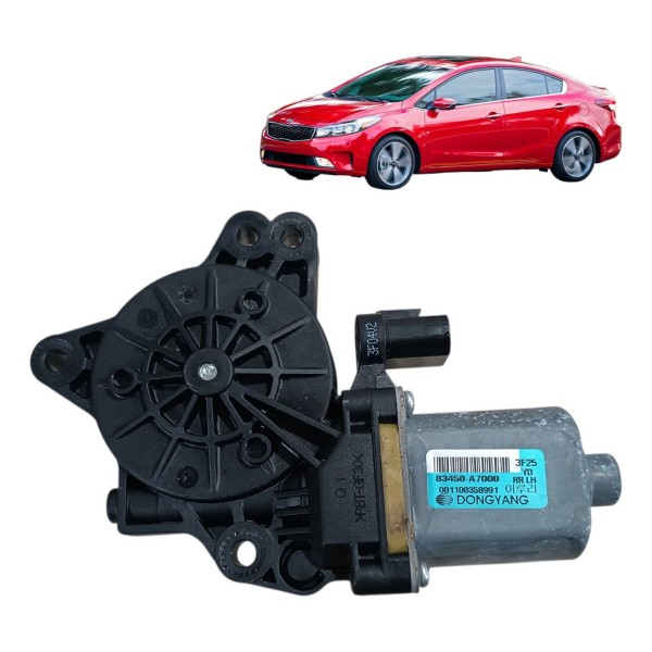 Motor Maquina Vidro Kia Cerato 2017 2018 Traseiro Esquerdo