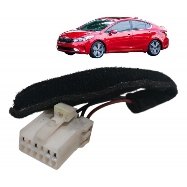 Plug Conector Botão Alerta Segurança Cerato 2014 2015 2016