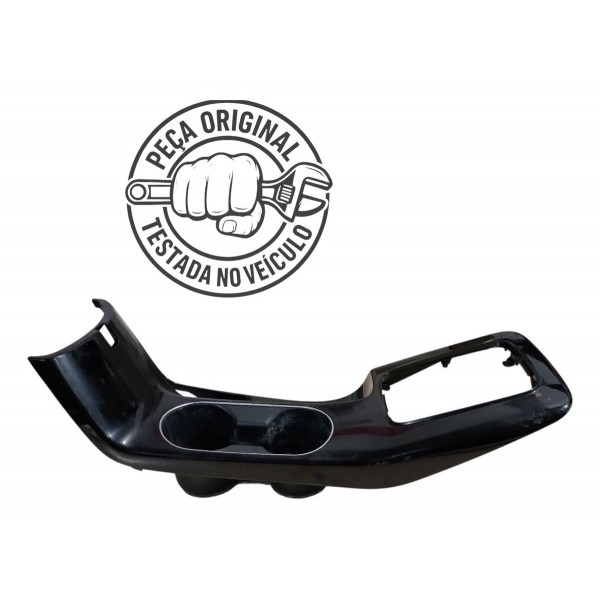 Moldura Console Central Porta Copos Kia Cerato 2014 2015 Preto