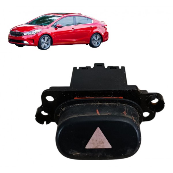 Botão Alerta Segurança Kia Cerato 2014 2015 2016 Original Us Preto