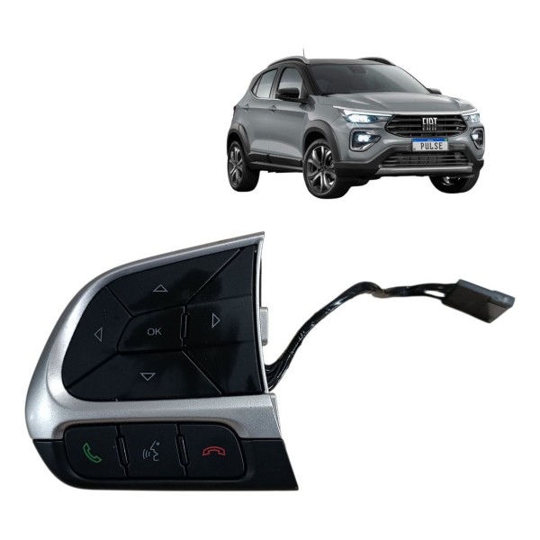 Botão Comando Som Esquerdo Volante Fiat Pulse 2022 2023 2024