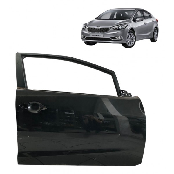 Porta Kia Cerato 2014 2015 2016 Dianteira Direita Original Dianteira Direito Preto