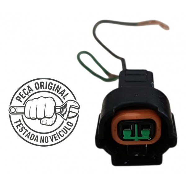 Plug Conector Chicote Buzina Caracol Kia Cerato 2014 2015