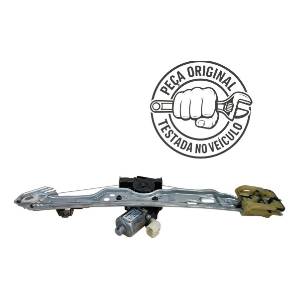 Maquina Vidro Fiat Pulse 2022 2023 2024 Traseira Esquerda