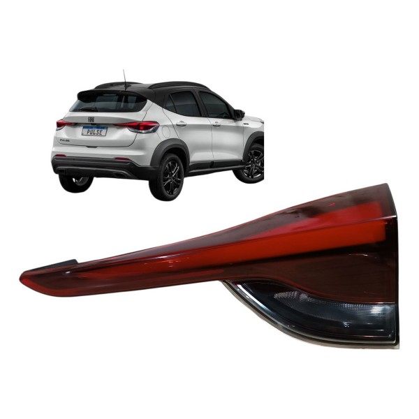 Lanterna Direita Tampa Traseira Fiat Pulse 2023 2024 Orig Direito/passageiro Vermelho