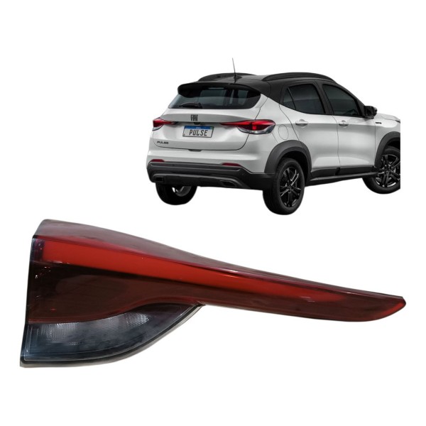 Lanterna Esquerda Tampa Traseira Fiat Pulse 2023 2024 Orig Esquerdo/motorista Vermelho