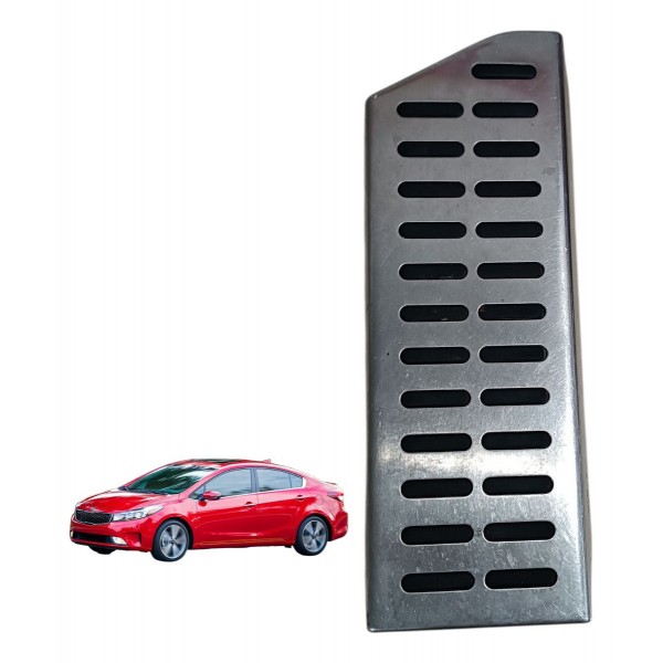 Apoio Descanso Pé Pedal Kia Cerato 2014 2015 2016 Original Prateado