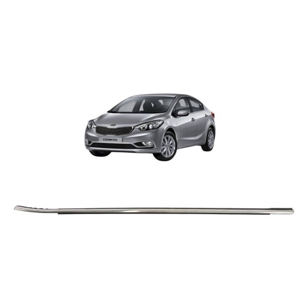 Pestana Porta Cerato 2014 2015 Cromada Dianteira Esquerda