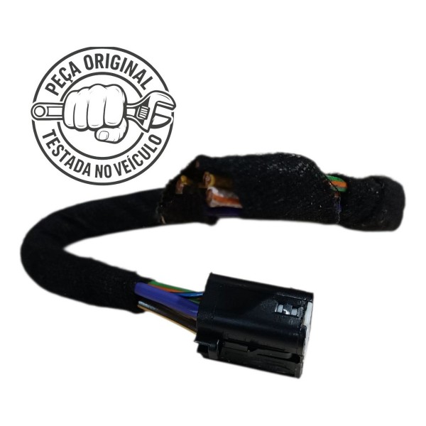 Plug Conector 6 Fios Botão Vidro Ford Ka 2021 Diant Direito