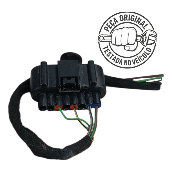 Plug Conector 4 Fios Fechadura Ford Ka 2020 2021 Traseira