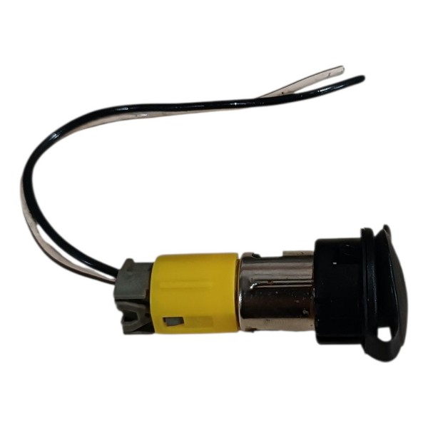 Tomada Conector Carregador 12v Ford Ka 2018 2019 2020 2021 Preto