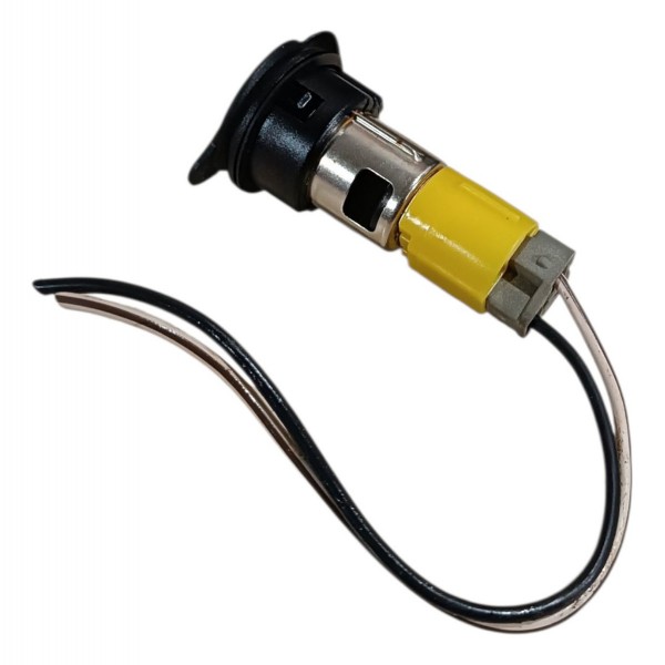 Tomada Conector Carregador 12v Ford Ka 2018 2019 2020 2021 Preto