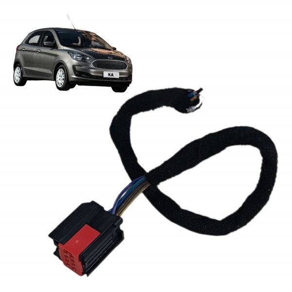 Plug Conector Botão Alerta Ford Ka 2020 2021 J7bt13a350bb