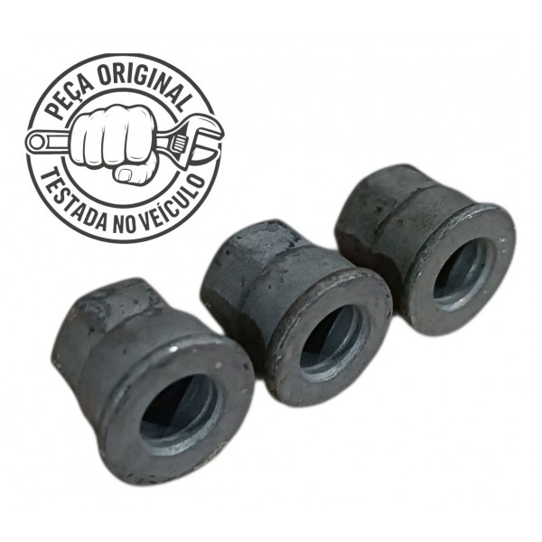 Jogo 3 Porcas Coxim Amortecedor Dianteiro Ford Ka 2020 2021