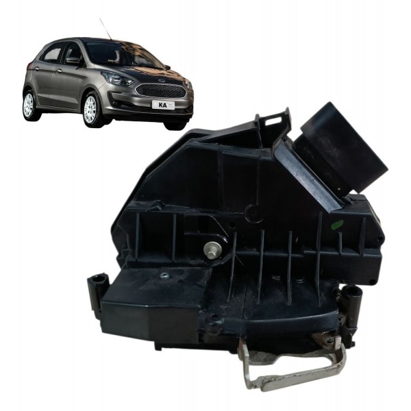 Fechadura Porta Ford Ka 2021 4 Pinos Fios Traseira Direita