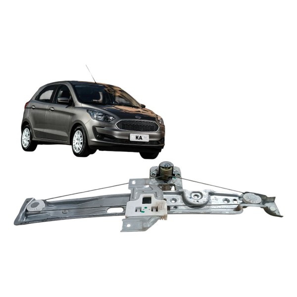 Maquina Vidro Manual Ford Ka 2019 2020 2021 Traseira Direita