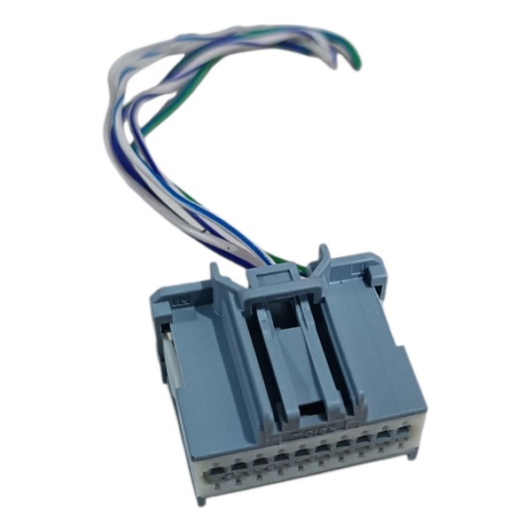 Plug Conector Cinza 5 Fios Modulo Airbag Ford Ka 2020 2021