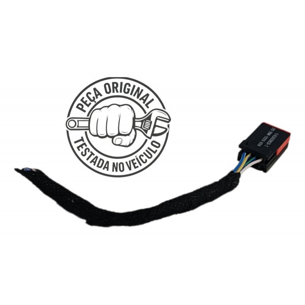 Plug Conector Preto Botão Vidro Esquerdo Ford Ka 2021 2022