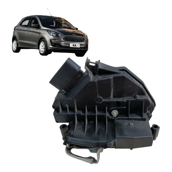 Fechadura Porta Ford Ka 2021 4 Pinos Fios Traseira Esquerda