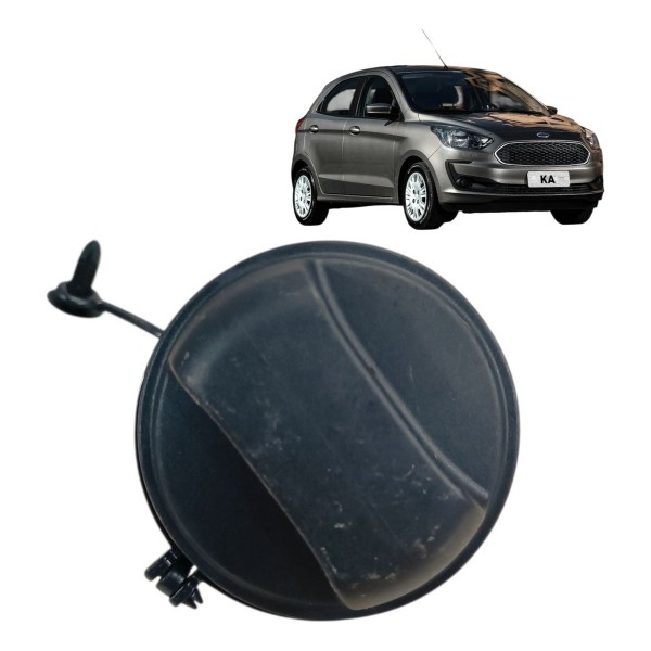 Tampa Bocal Tanque Combustível Ford Ka Ecosport Focus Fiesta Preto