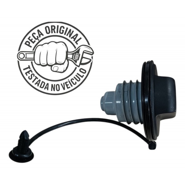 Tampa Bocal Tanque Combustível Ford Ka Ecosport Focus Fiesta Preto