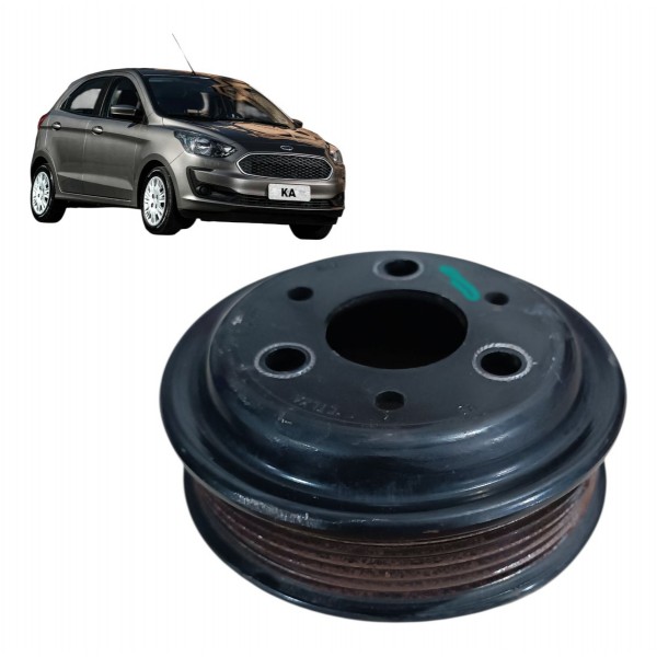 Polia Bomba Agua Motor Ford Ka 1.0 3cc 2020 2021 Original