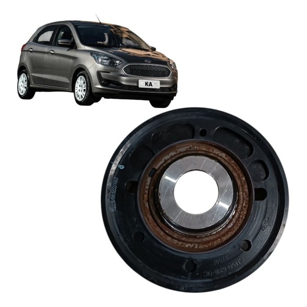 Polia Eixo Virabrequim Motor Ford Ka 1.0 3cc 2019 2020 2021