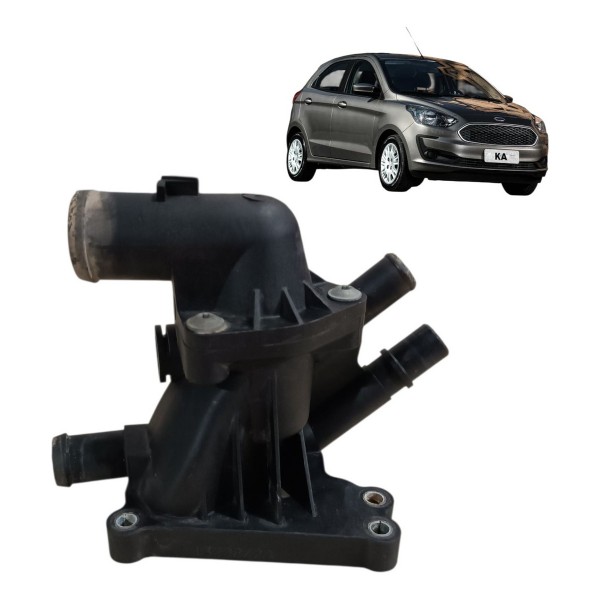 Carcaça Valvula Termostatica Ford Ka 1.0 3cc 2020 2021 2019