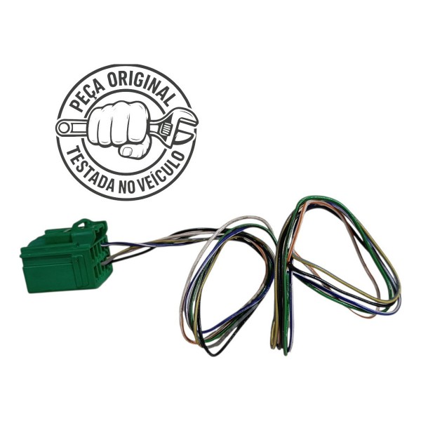 Plug Conector Verde 5 Fios Chave Seta Ford Ka 2020 2021 2022