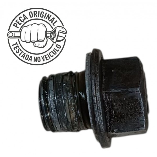 Bujão Parafuso Dreno Óleo Carter Ford Ka 1.0 3cc 2019 2020 Preto