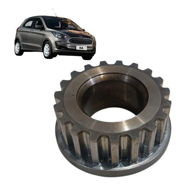 Engrenagem Dentada Polia Virabrequim Ford Ka 1.0 3cc 2017