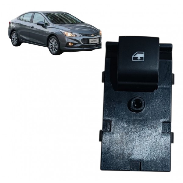 Botao Vidro Tras Gm Cruze Sedan 2016 2017 2018 13408452