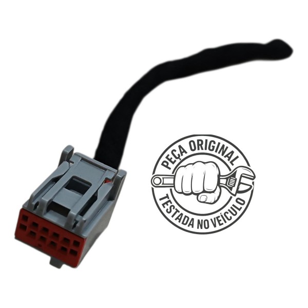 Plug Conector Tela Multimidia Fiat Pulse Fastback 2023 2024