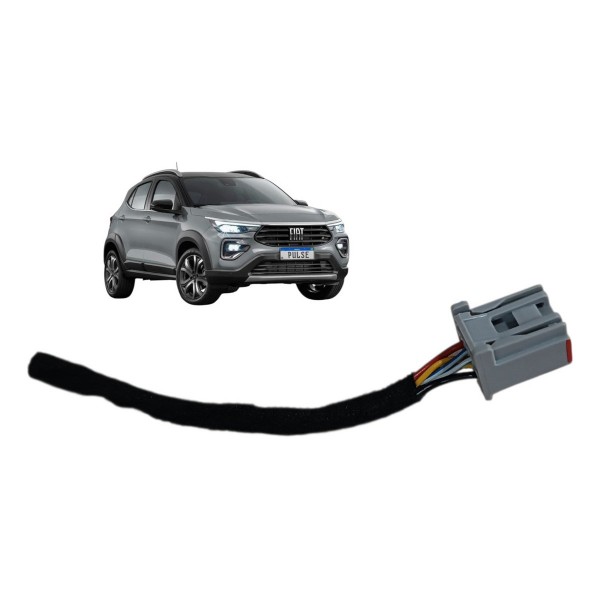 Plug Conector Tela Multimidia Fiat Pulse Fastback 2023 2024