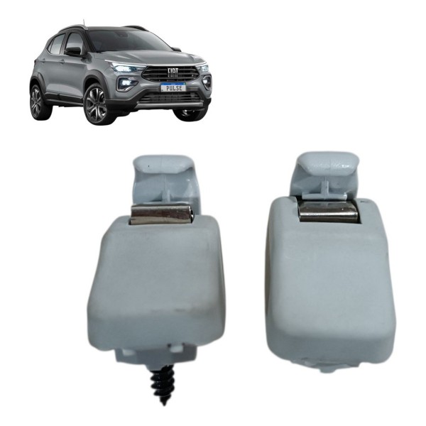 Par Presilha Fixação Quebra Sol Fiat Pulse 2022 2023 2024
