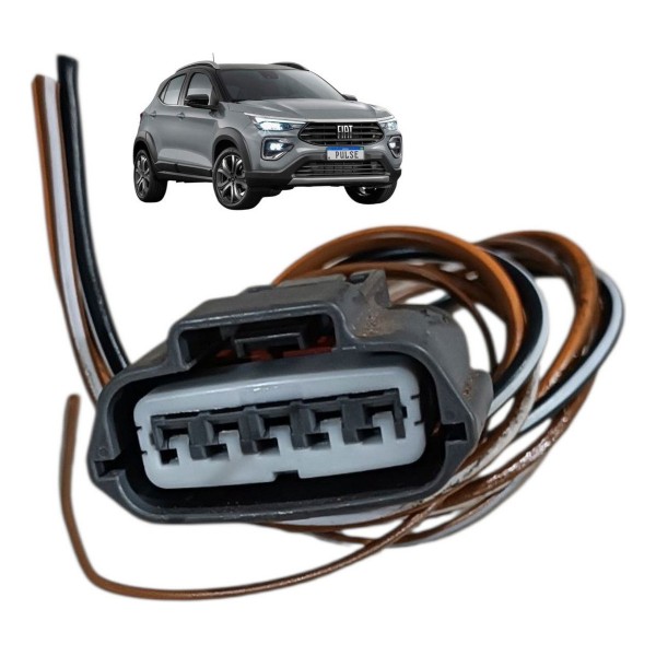 Plug Chicote Conector Motor Limpador Parabrisa Pulse 2024