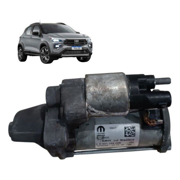 Motor Partida Arranque Fiat Pulse 1.3 4cc Aut 2022 2023 2024