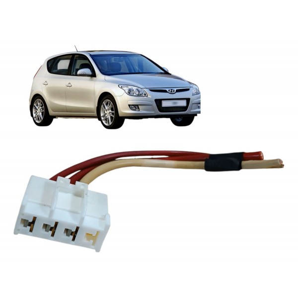 Plug Conector Chicote 3 Fios Modulo Bsi I30 2009 A 2012